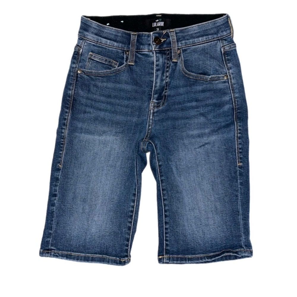 LuLaRoe Bermuda Jean Shorts Size 24 (00-0)